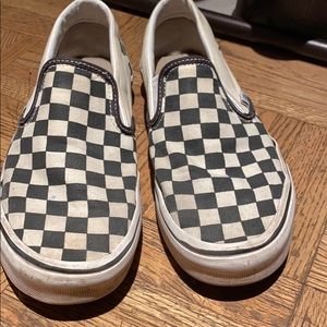 checkered vans